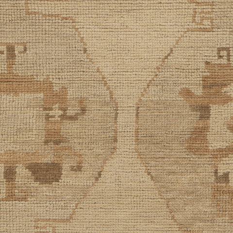 Tamalia Traditional Vintage Rug Swatch | Beige