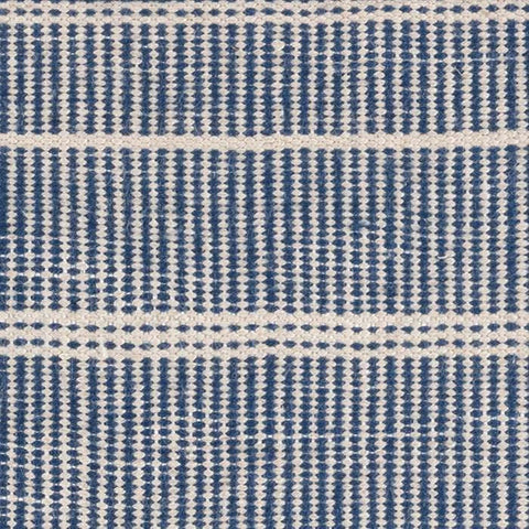 Samson Navy Handwoven Indoor/Outdoor Rug Swatch-9"x9"