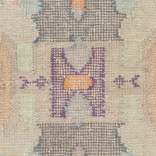 Chapel Hill Hand Loom Knotted Cotton Rug Swatch | Multi