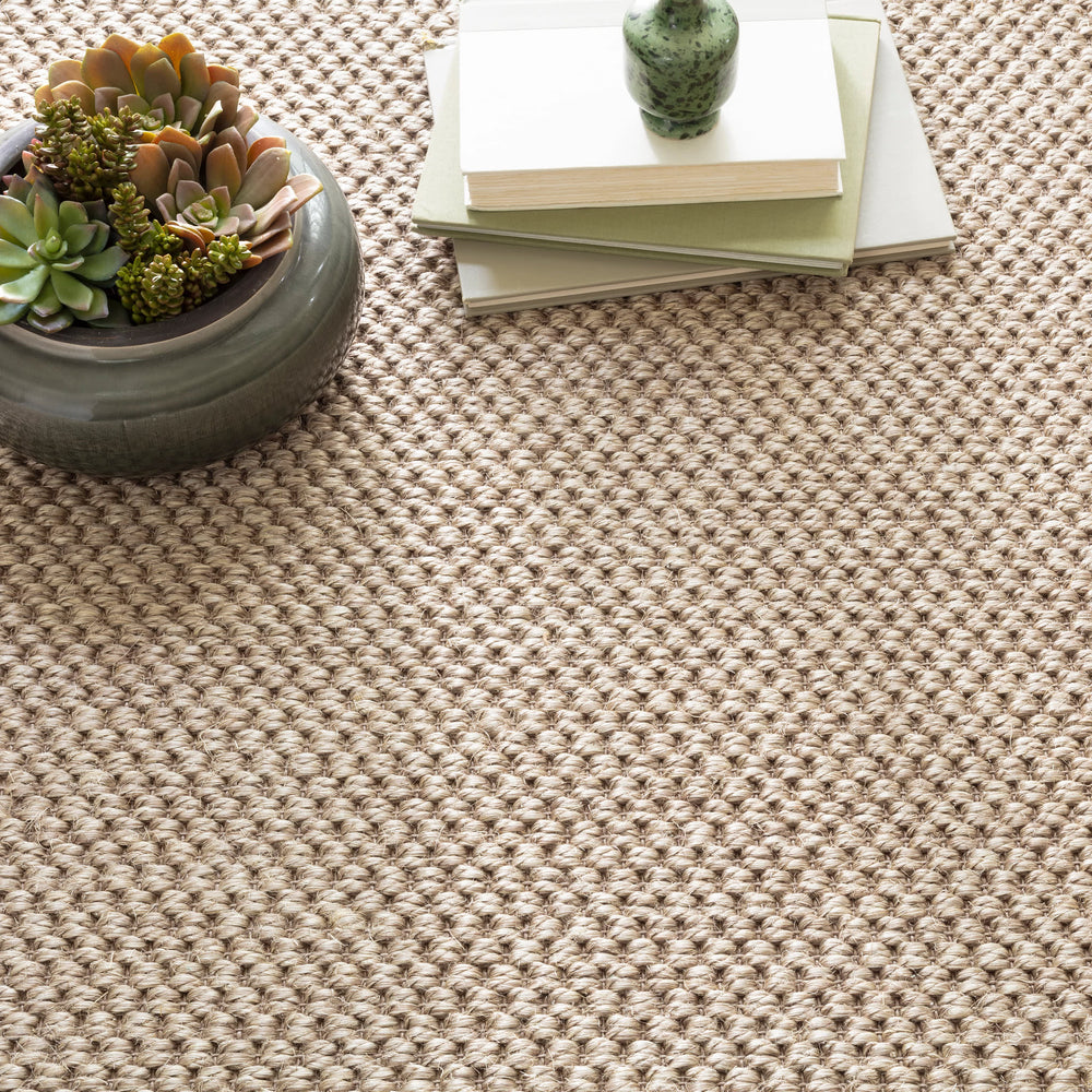 Corden Woven Sisal Custom Rug | Taupe