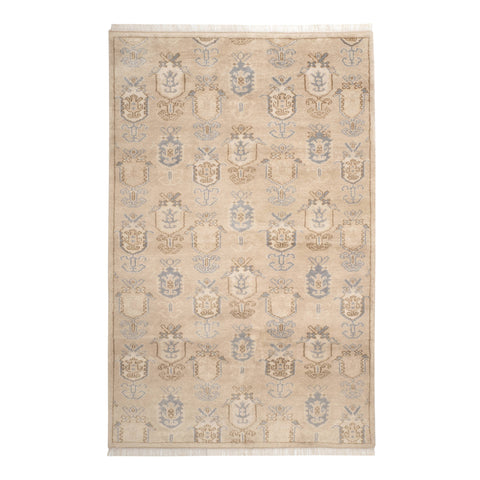 Ashby Taupe Hand Knotted Wool Rug