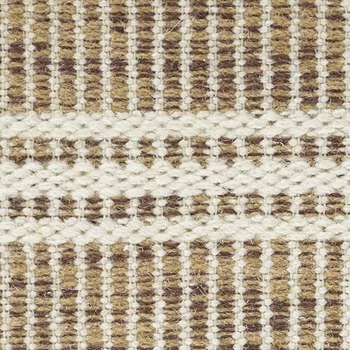Malta Handwoven Wool Rug Swatch | Natural