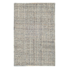 Harris Hand Micro Hooked Wool Custom Rug | Blue/Brown