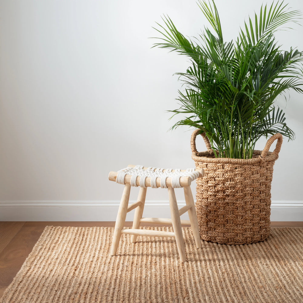 Dunes Handwoven Jute Rug | Natural