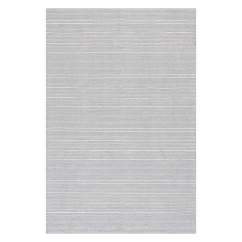 Skipper Stripe Handwoven Indoor/Outdoor Rug | Swedish Blue