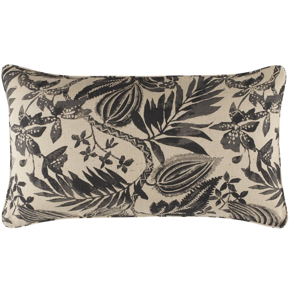 Antigua Linen Sham | Black