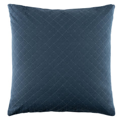 Amity Quilted Sham | Navy