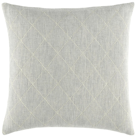 Tilden Matelasse Sham | Natural/Grey