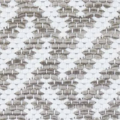 Crisscross Platinum Handwoven Indoor/Outdoor Rug Swatch