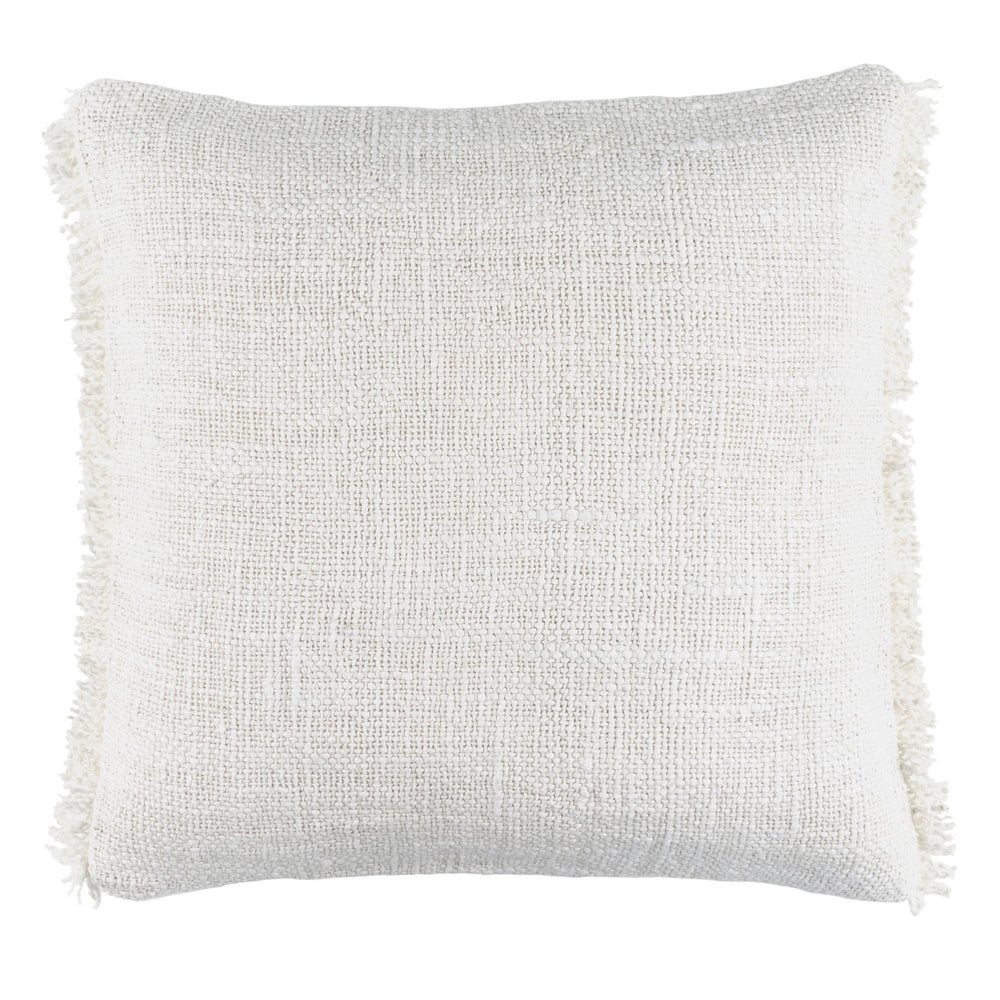 Griffin Linen Decorative Pillow Cover | Ivory
