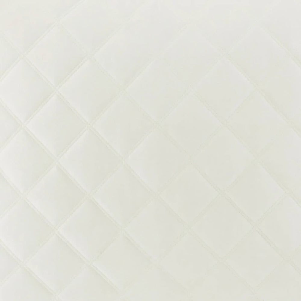 Quilted Silken Solid Swatch | Ivory