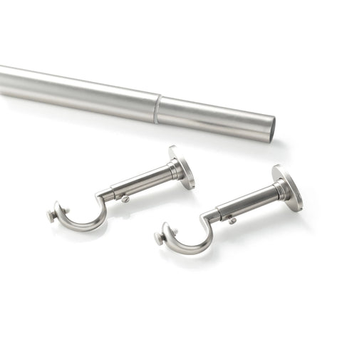 Stockbridge Satin Nickel Curtain Rod