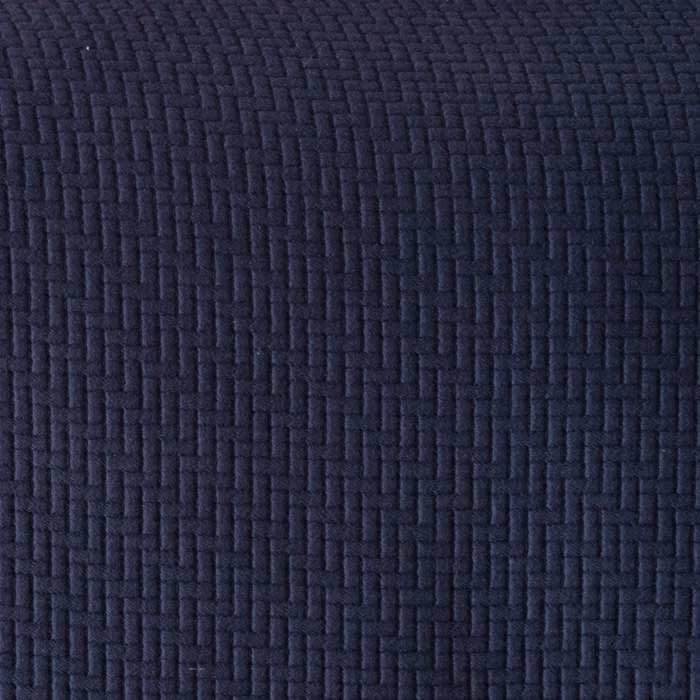Interlaken Matelasse Coverlet Swatch | Ink