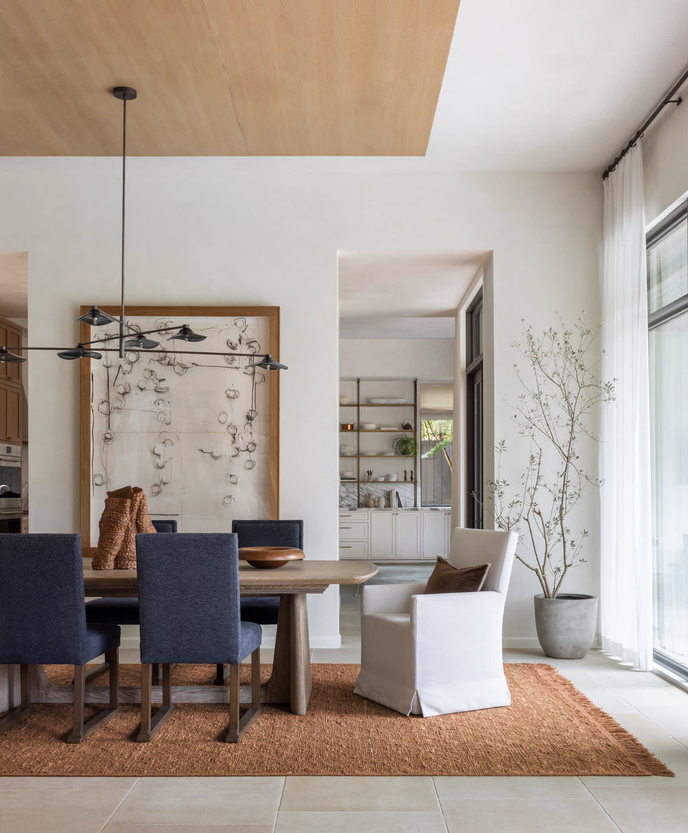 Cullen Hand Woven Wool Rug | Sienna Rust