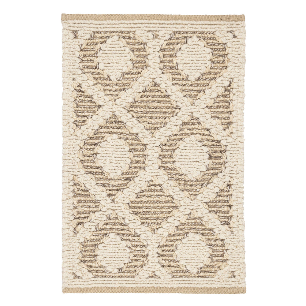 Capri Soumak Handwoven Jute Rug | Neutral