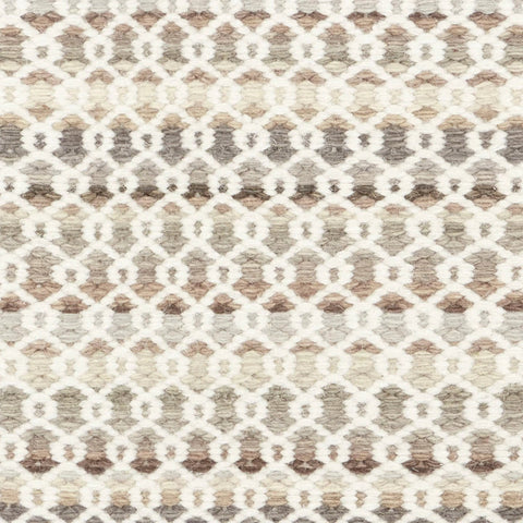 Poppy Natural Handwoven Wool Rug Swatch