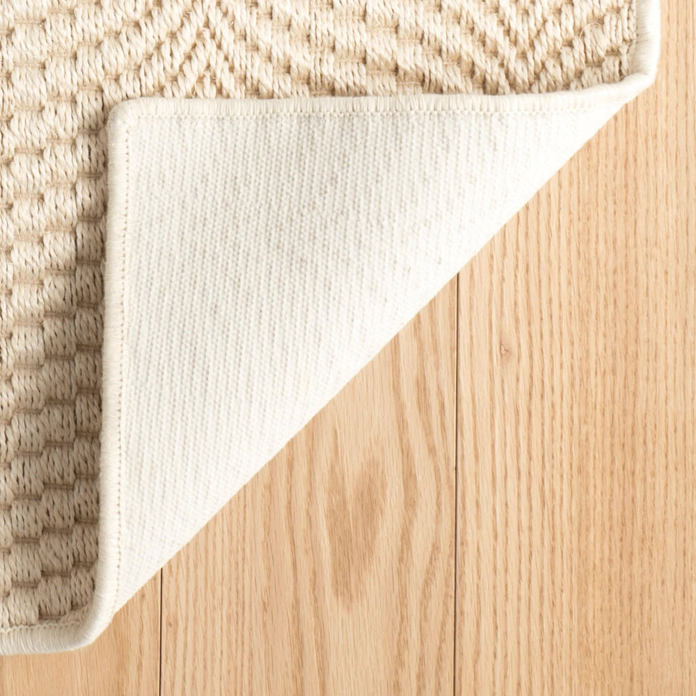 Wave Woven Sisal Rug | Sand