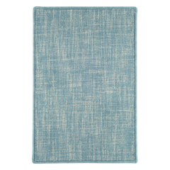 Crosshatch Hand Micro Hooked Wool Custom Rug | Aegean