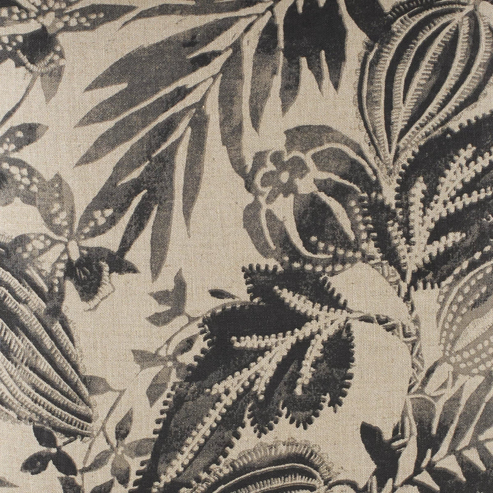 Antigua Linen Swatch | Black