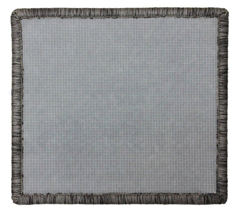Attached Grip Backing Custom Rugs | Grey