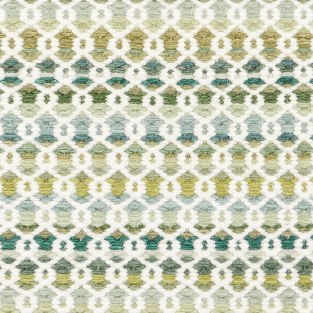 Poppy Handwoven Wool Rug Swatch | Moss
