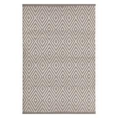 Diamond Fieldstone/Ivory Handwoven Indoor/Outdoor Rug