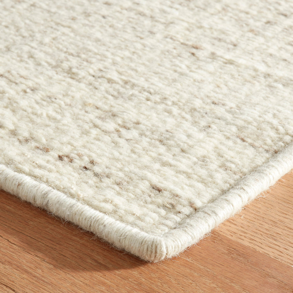 Ellis Woven Wool Custom Rug | Natural