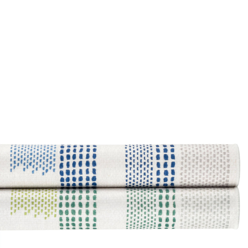 Tread Lightly Machine Washable Rug | Green