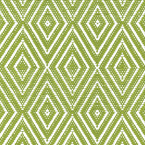 Diamond Sprout/White Handwoven Indoor/Outdoor Rug Swatch