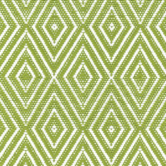 Diamond Sprout/White Handwoven Indoor/Outdoor Rug Swatch