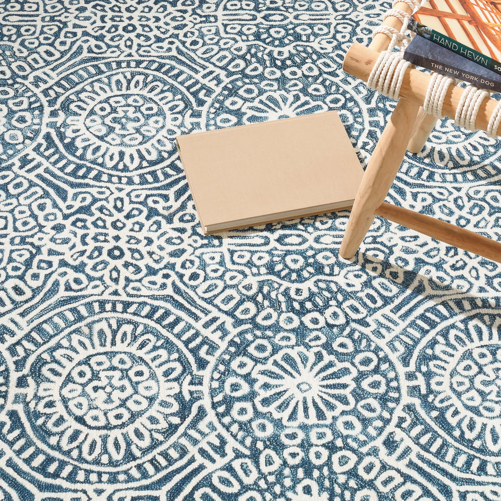 Temple Ink Machine Washable Rug | Ink