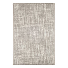 Crosshatch Hand Micro Hooked Wool Custom Rug | Dove Grey