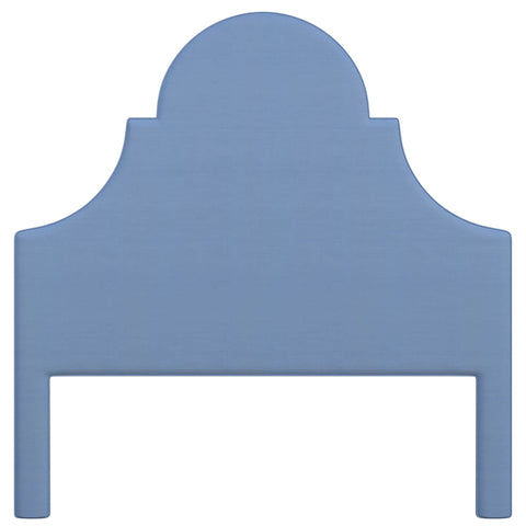 Estate Linen French Blue Montaigne Headboard