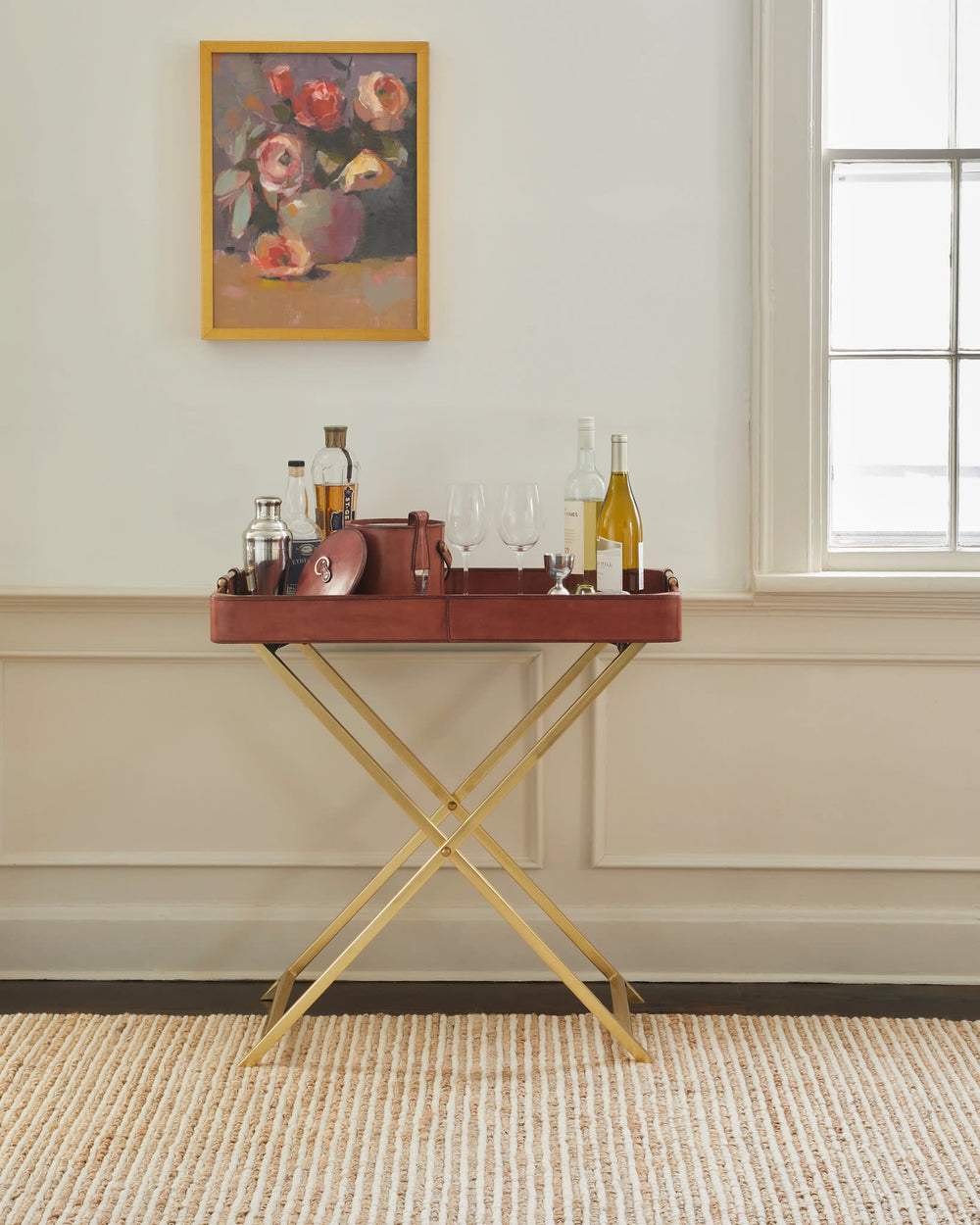Twiggy Handwoven Wooljute Rug | Natural