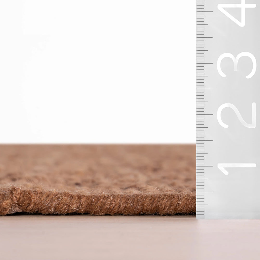 Cullen Hand Woven Wool Rug | Sienna Rust