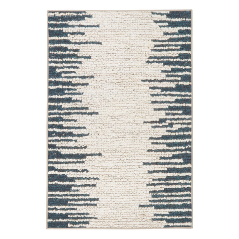 Moss Metal Machine Washable Rug