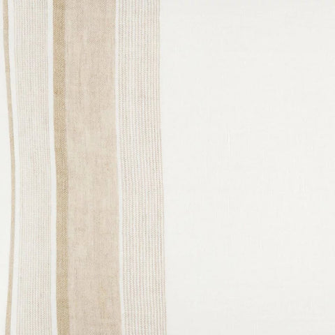 Napa Stripe Linen Natural Swatch