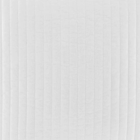 Cozy Cotton White Quilted Swatch