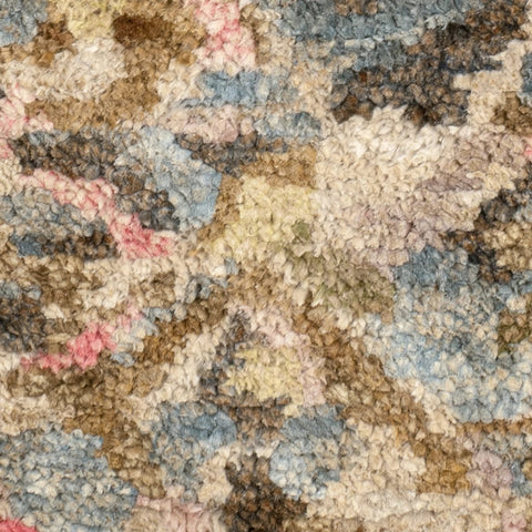 Keira Multi Hand Knotted Jute Rug Swatch