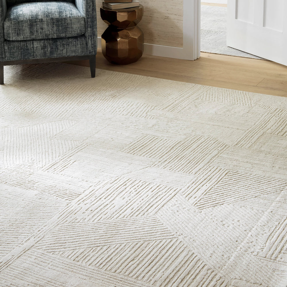 Adrian Handwoven Wool Rug | Beige