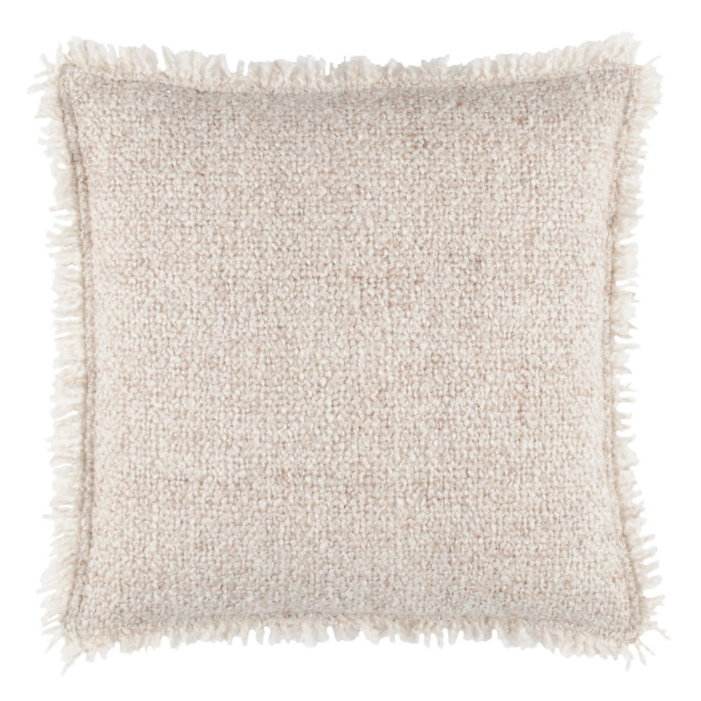 Boucle Indoor/Outdoor Decorative Pillow Cover | Natural