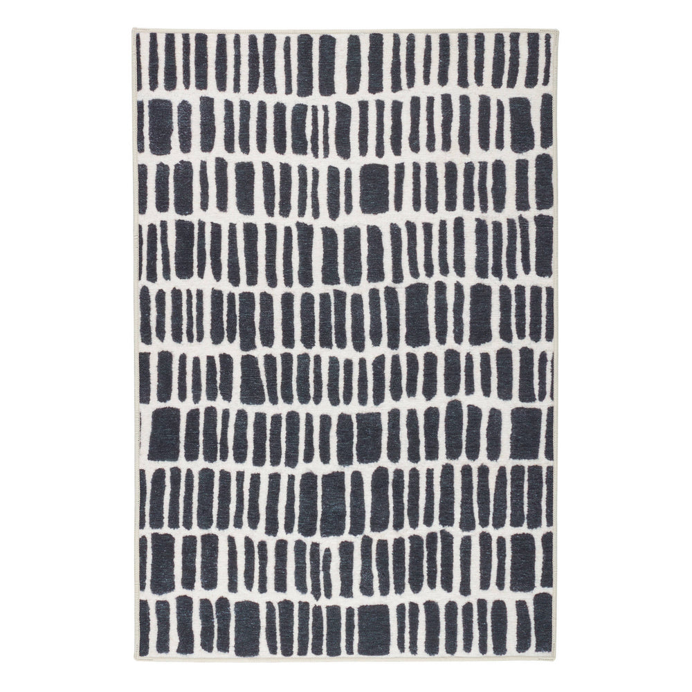 Roark Machine Washable Rug | Charcoal