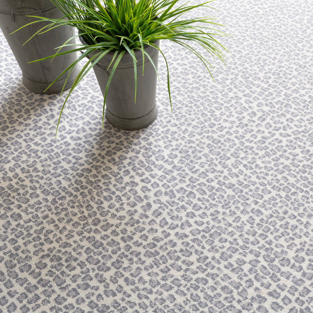 Panthera Woven Wool Custom Rug | Slate