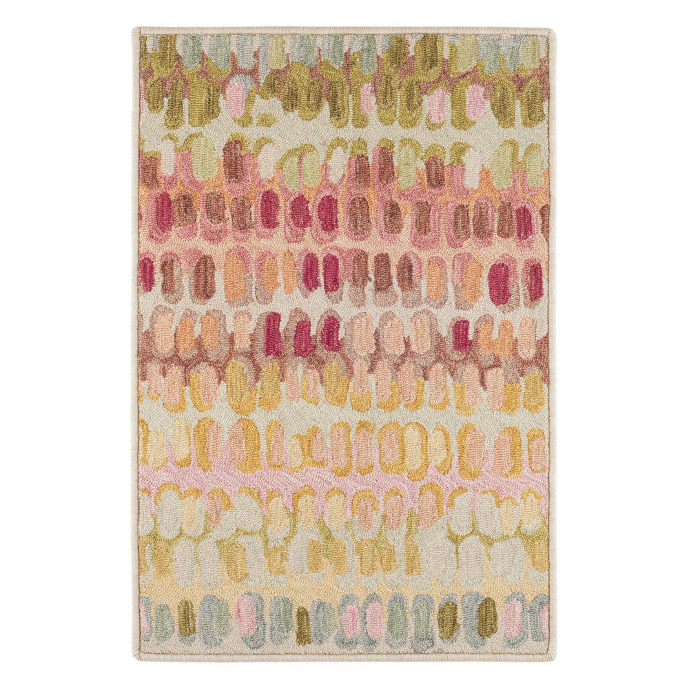 Paint Chip Hand Micro Hooked Wool Custom Rug | Pastel