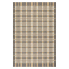 Sundara Modern Plaid Indoor Rug | Blue