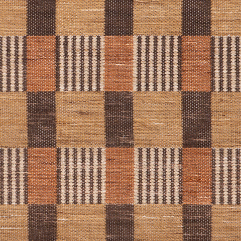Edgartown Indoor/Outdoor Rug Swatch | Golden Brown