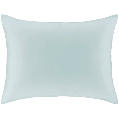 Silken Solid Robin's Egg Blue Sham