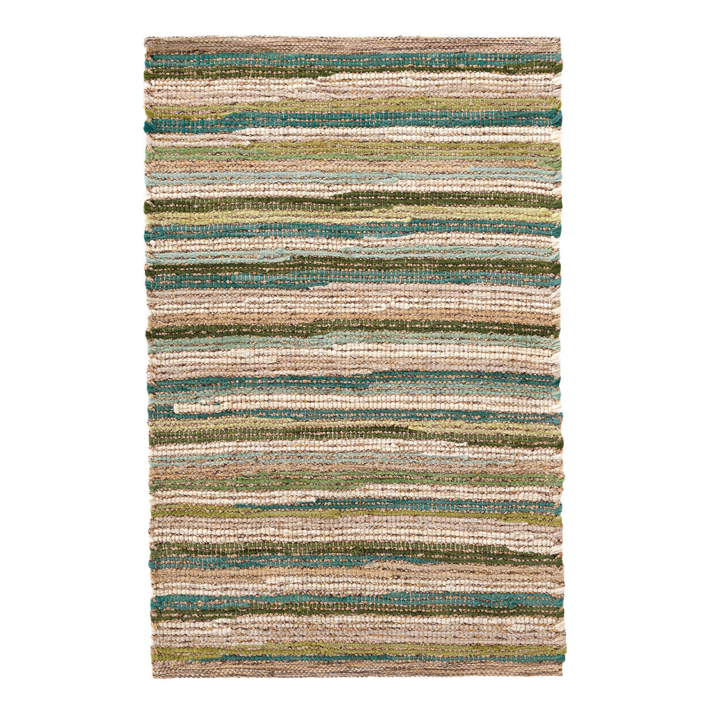 Francisco Handwoven Cotton Rug | Green