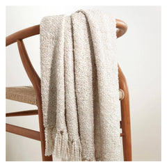 Boucle Throw | Natural