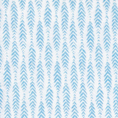 Feather Ogee Swatch | French Blue